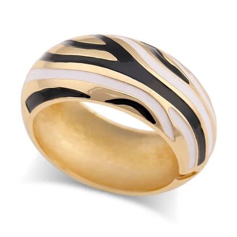BandS - Wide Exaggerated Retro Brushed Style Bangle. £14.99