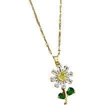 Diamonte Daisy Necklace £14.99