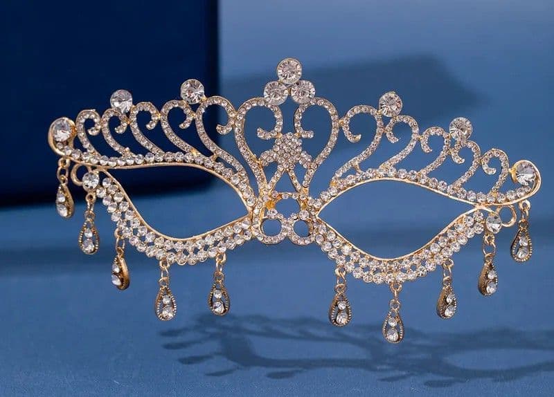 Gold Diamonte Eyemask £24.99