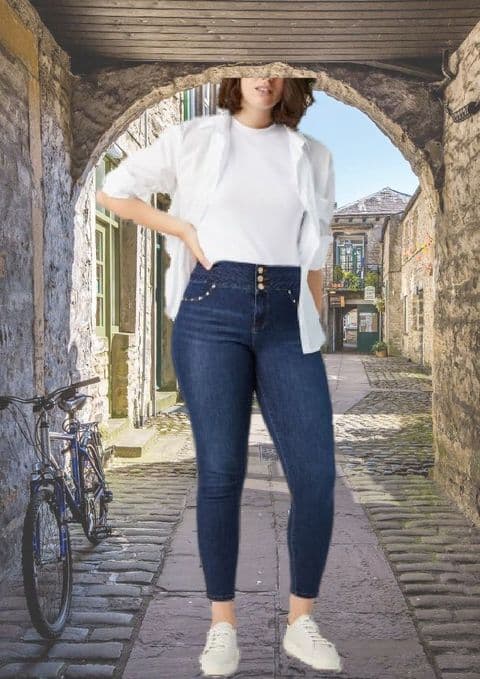 Ysabel Mora - Denim Jeans Leggings