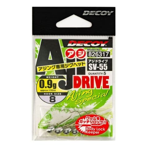 Decoy Aji Drive SV-55 Jighead