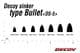 Decoy Bullet Cone Weights DS-5