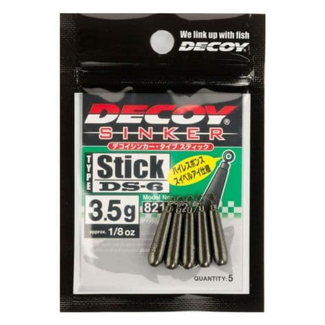Decoy DS-6 Stick Sinkers