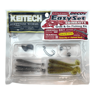 Decoy X Keitech "Grab & Go" Easy Set - Swimbaits