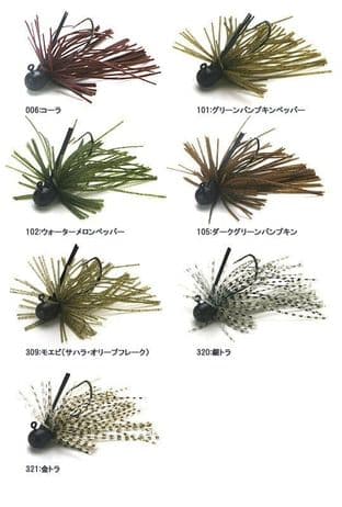 Keitech Tungsten Guard Spin Jig