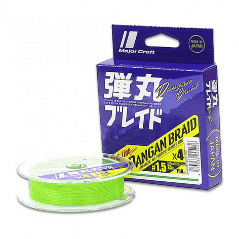 Major Craft Dangan Bullet Braid x4 - 20lb (200m)