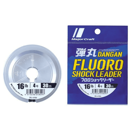 Major Craft Dangan Fluorocarbon Leader - 16lb (30m)