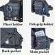 Major Craft Game Lure Vest - Black