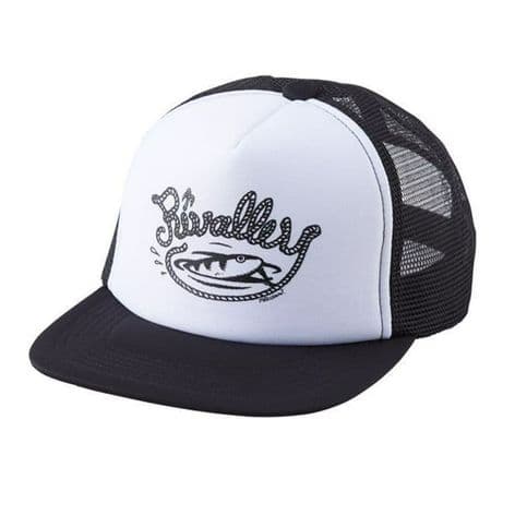 Rivalley Mesh Back Cap  - Pencil Lure Logo (Black)