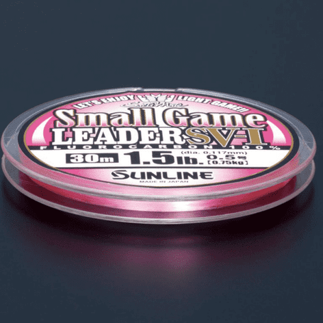 Sunline Small Game Fluorocabon Leader SV-1 ~ 1.5lb (0.117mm)