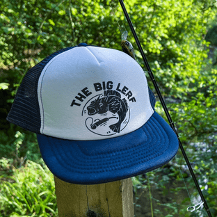 The Big Lerf Navy Baseball Hat