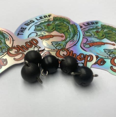 The Big Lerf Tungsten ‘Cheb’ Weight - 1.5g Black Oxide