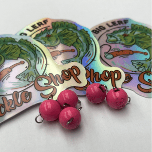 The Big Lerf Tungsten ‘Cheb’ Weight - 1g Pink