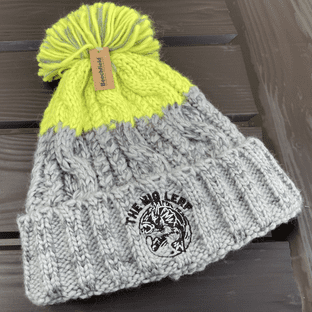 The Big Lerf Wool Hat - Grey/Green