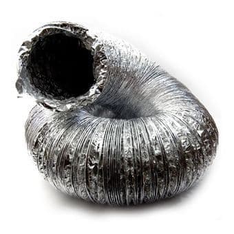 5 Inch Flexible Aluminium Ducting x 10 Metre Length