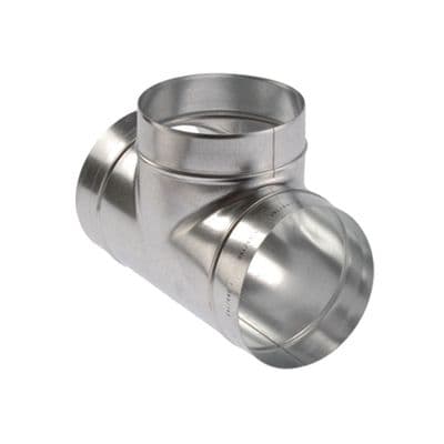 8 Inch Aluminium  Duct T Piece