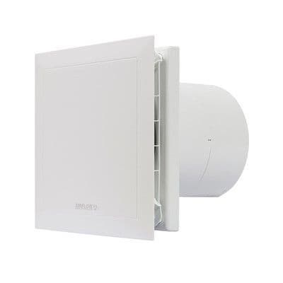 Airflow QT150HT Quiet Air 260m3/hr Humidity Fan + Timer 72L/s