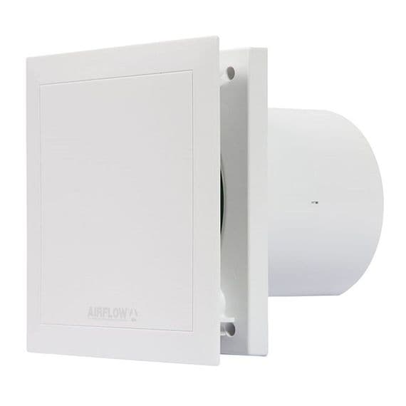 Airflow QT120HT Quiet Air 5 inch Bathroom Fan + Humidistat & Timer | Extractor Fan World

