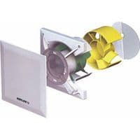 Airflow QT120MST Quiet Air 5 inch Bathroom Fan + Timer  9041500 | Extractor Fan World