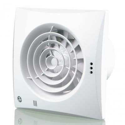 Blauberg Calm CALM150ST Silent Extractor Fan White Pull Cord & Timer - 150mm