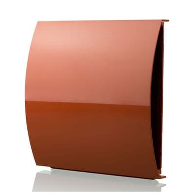 Blauberg External Wind Baffle Vent 125mm Terracotta