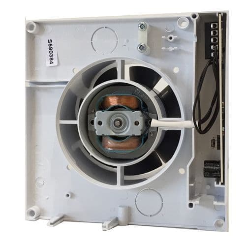 Silavent SDF100TB Bathroom Extractor Fan With Timer. For 4" / 100mm - View #9