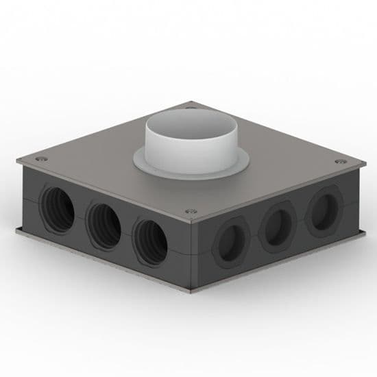 Domus RDM-EP150 Manifold 12 way 75mm Top Entry Radial Ducting