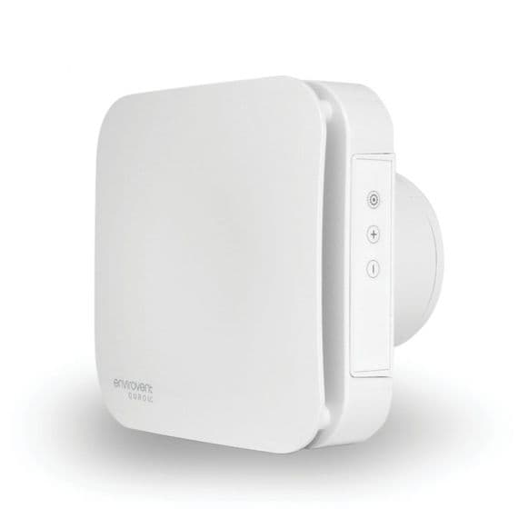 Envirovent QUROHT-LC Intelligent dMEV Extractor Fan With Humidistat & Timer | Extractor Fan World
