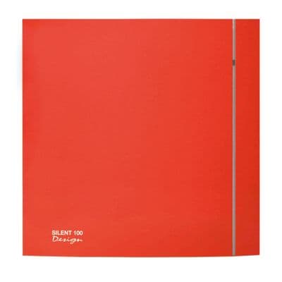 Envirovent Silent Design Red Front Plate