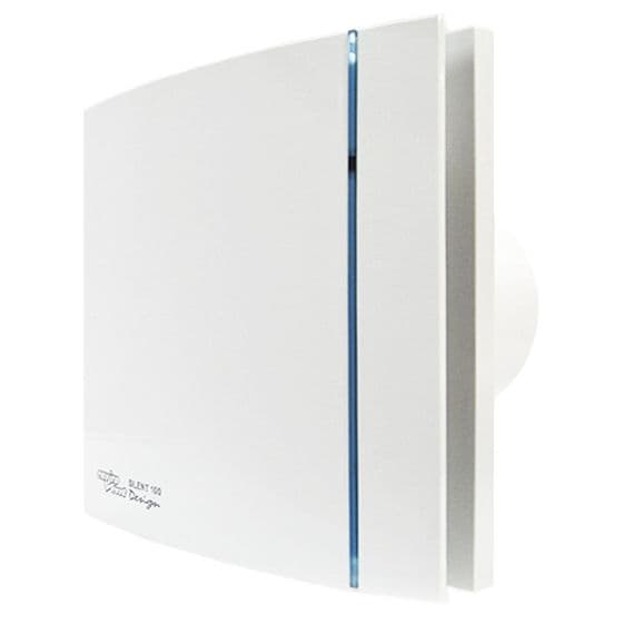 Envirovent Silent Design SILDES100 Bathroom Extractor Fan. IPX5 22L/s