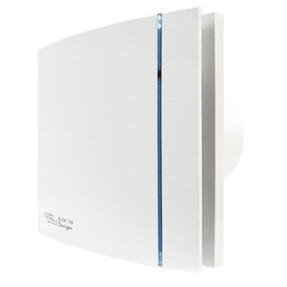 Envirovent SILDES100T Silent Bathroom Extractor Fan with Timer
