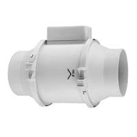Envirovent SILMV160/100 Ultra quiet 4 inch inline fan 24dB(A) 180m3/hr