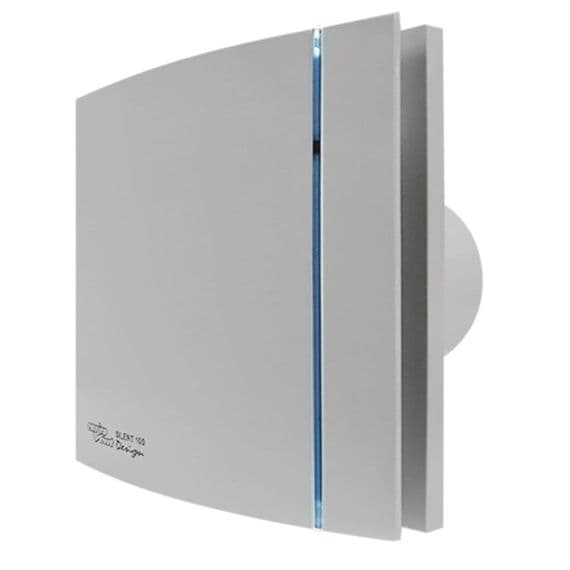 Bathroom Extractor Fan. Envirovent Silent Design SILDES100SS