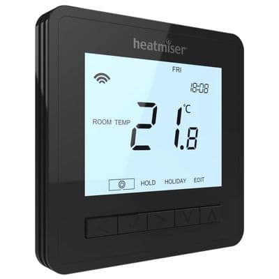 Heatmiser neoAir v3 Wireless Smart Black Thermostat