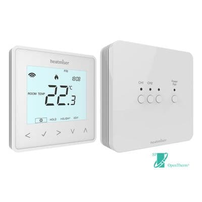 Heatmiser neoHub White Wireless Combi Boiler OpenTherm WiFi Smart Control Kit