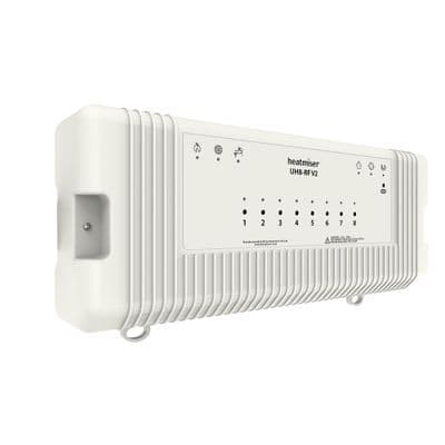 Heatmiser UH8-RF v2 - 8 Zone Wireless Wiring Centre