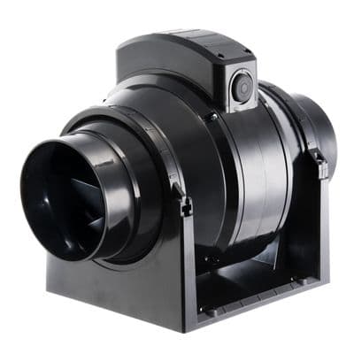 Manrose MF125T 5 Inch, 125mm Inline Mixed Flow Fan with Timer