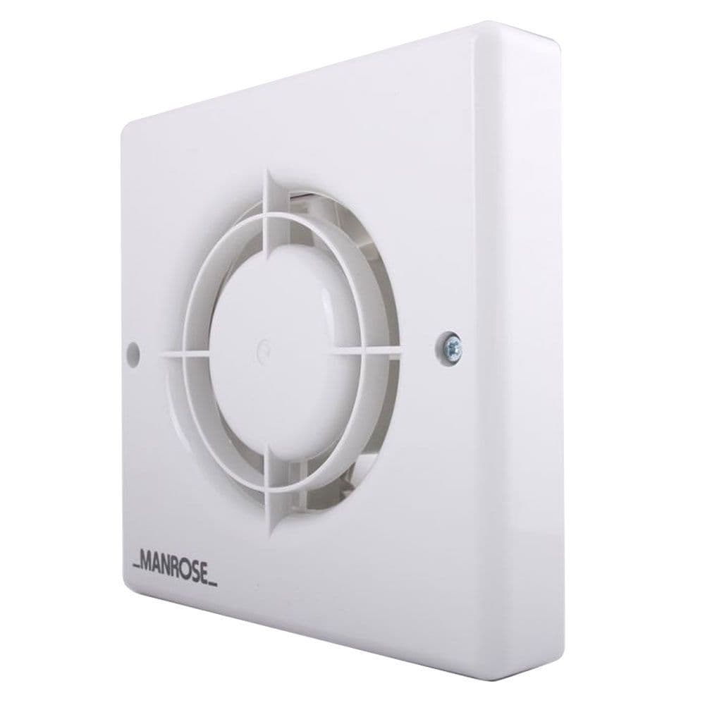 Manrose XF100T 4 Inch Extractor Fan with Timer Extractor Fan World