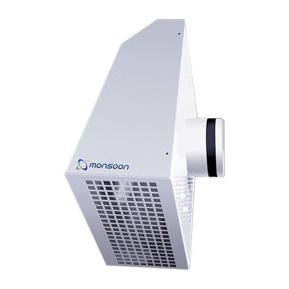 Monsoon UEC100 External Centrifugal Extract Fan 58w, 2500rpm, 280m3/hr