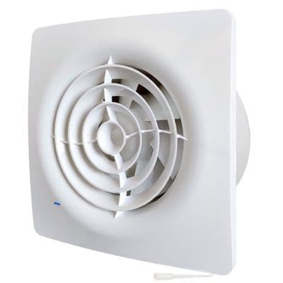 Tornado ST100HT Silent 100mm Bathroom Fan Humidistat & Timer