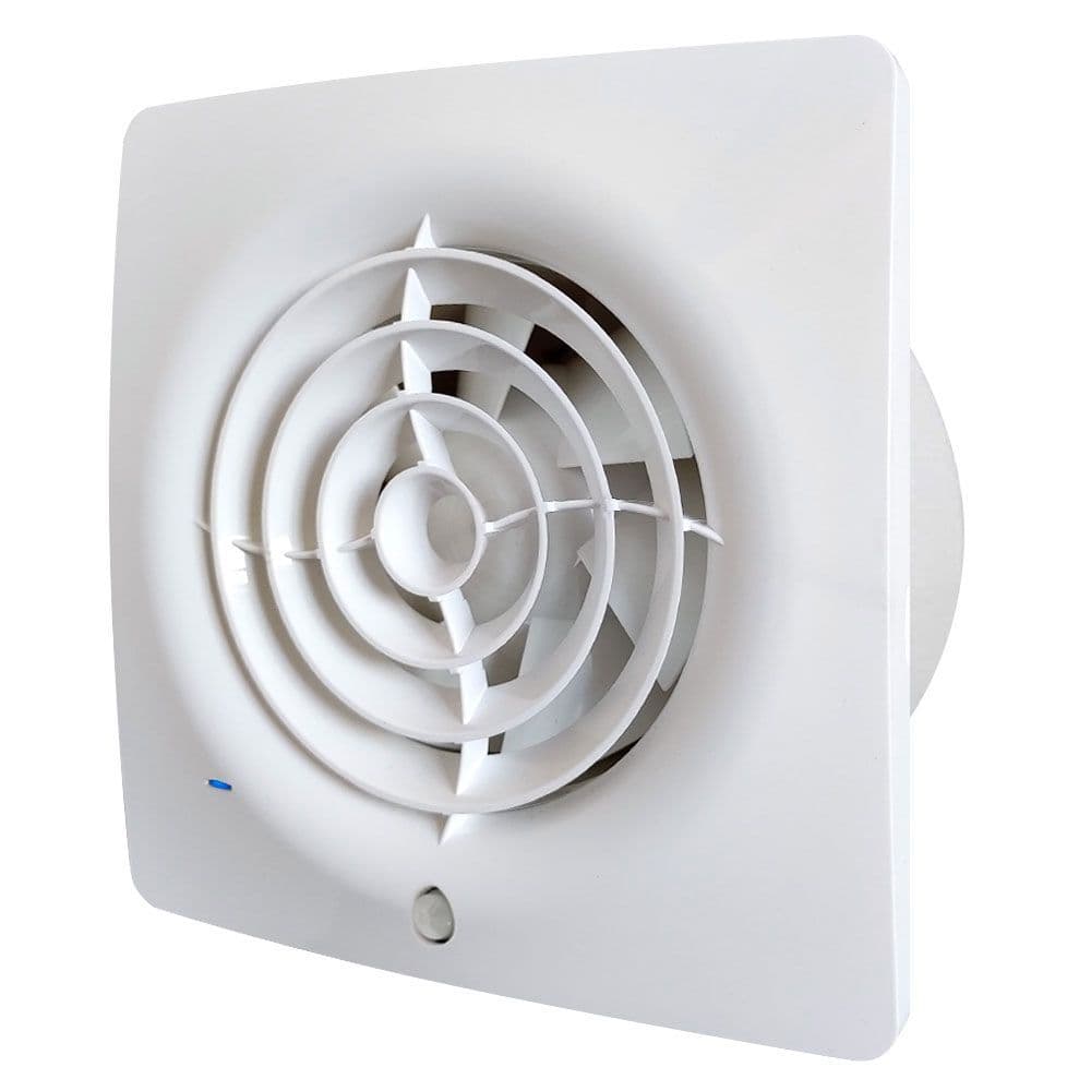 Silent Tornado ST100PR Bathroom Fan with PIR Motion Sensor Extractor