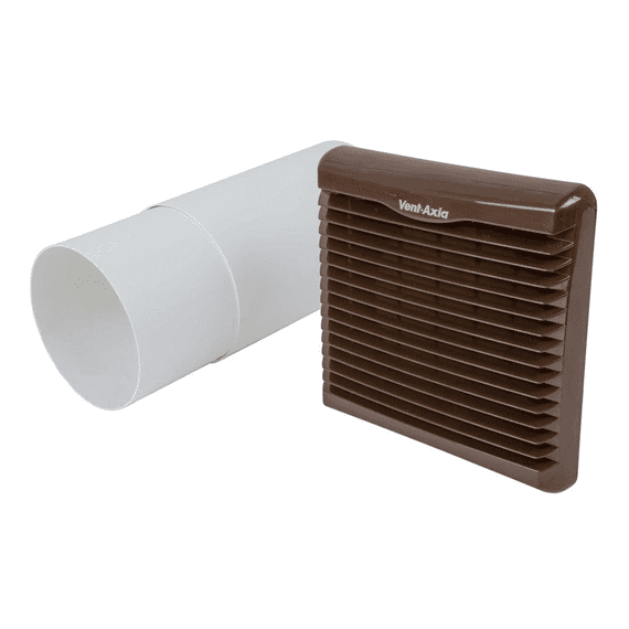 VentAxia 140903A Wall Kit Brown 150mm