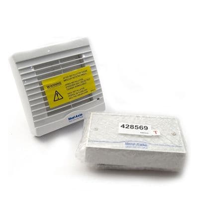 Vent Axia 258112 VA100SVLH12 12v Fan with Humidistat