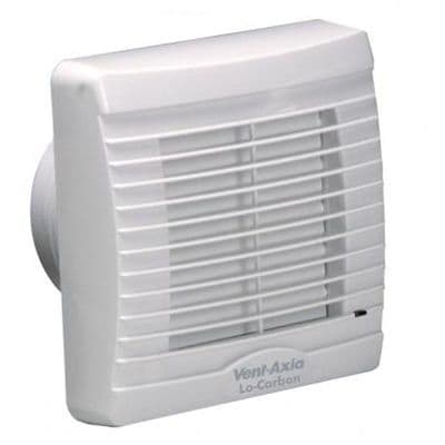 Vent Axia 441615 Lo Carbon SELV 12v VA100LT Extractor Fan with Timer