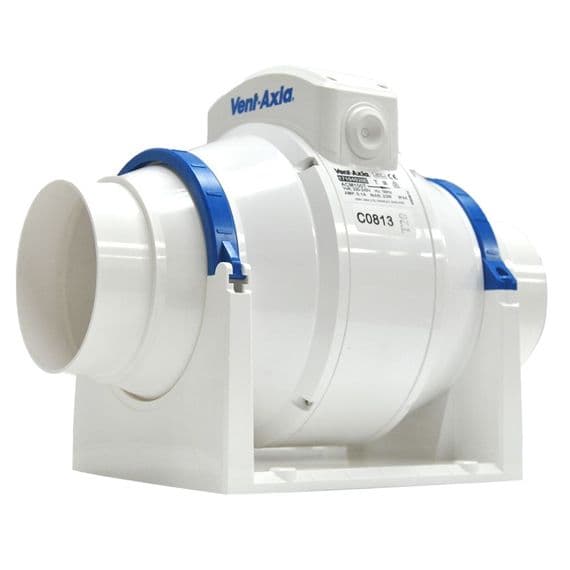 Vent Axia ACM125 17104020 Five Inch 125mm Inline Fan Mixed Flow | Extractor Fan World