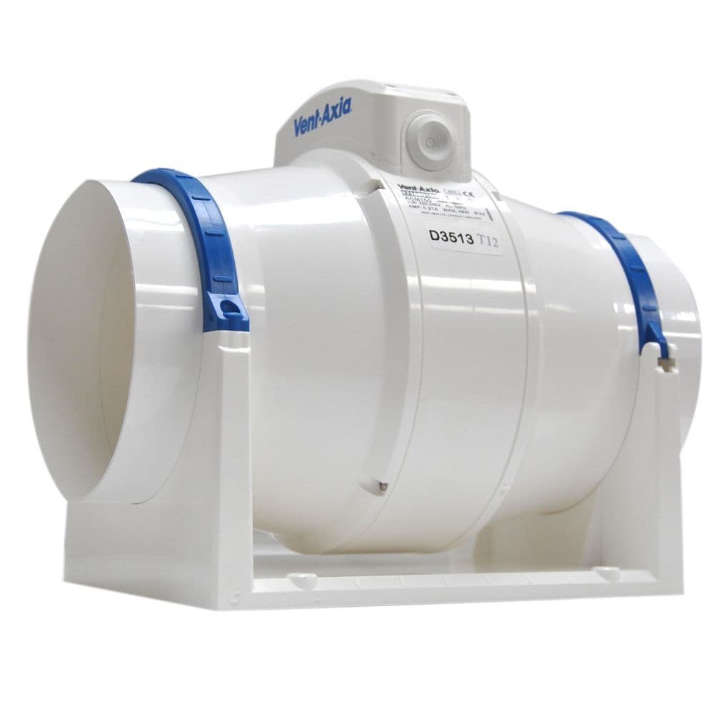 Vent Axia ACM200 17108010 200mm 8 inch Inline Duct Fan with Timer