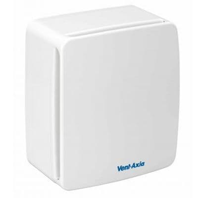 Vent Axia Quadra HTP 439181 extractor fan with Humidistat, Timer & Pull Cord | Extractor Fan World