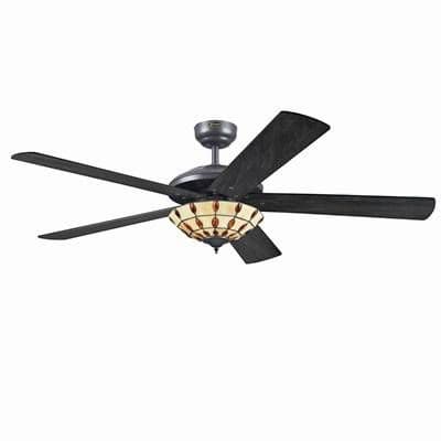 Westinghouse Ceiling Fan 72485 Comet Tiffany Espresso