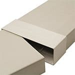 Rigid Ducting Flat 204x60mm