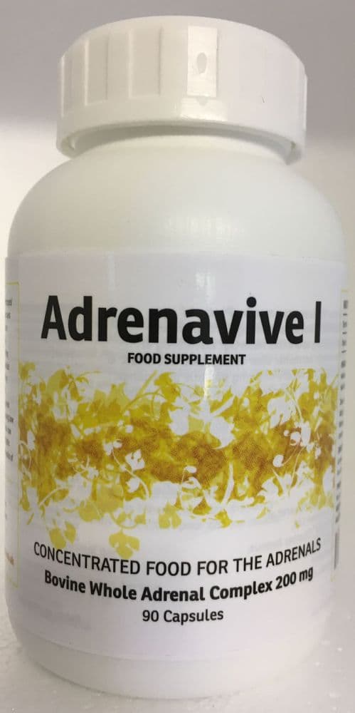 Adrenavive I by Procepts Nutrition - Bovine Whole Adrenal Complex 200 mg 90 capsules